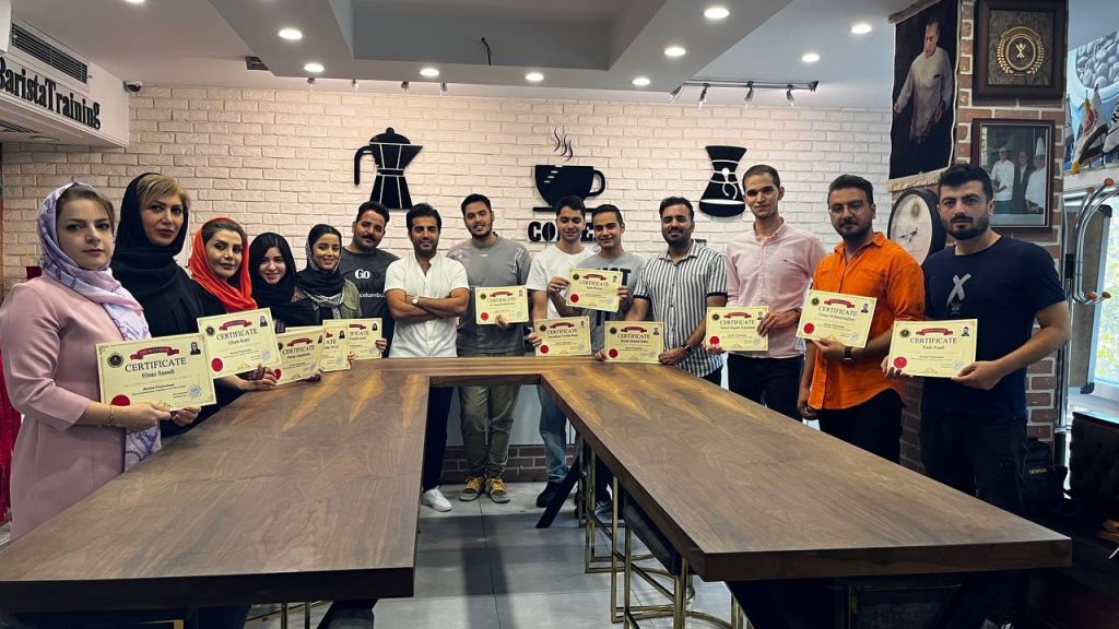 دوره آموزشی باریستا و کافی شاپ پاییز ١۴٠١