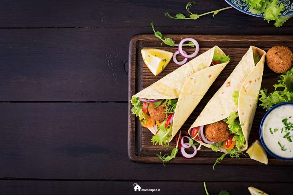 طرز تهیه فلافل خانگی با نخود و رازهای خوشمزگی آن