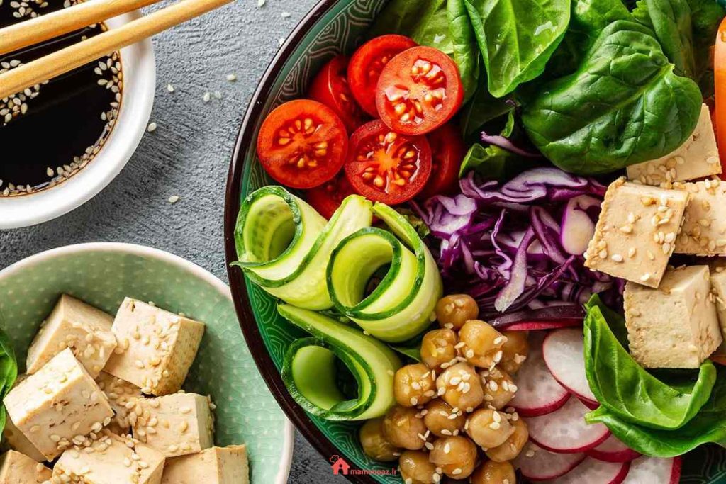 آشنای با 100 مدل غذای گیاهخواری + لیست غذاهای وگان و رژیمی