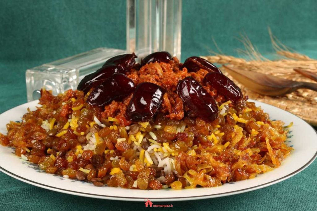 طرز تهیه عدس پلو + 4 مدل و مواد لازم برای 30 نفر به بالا