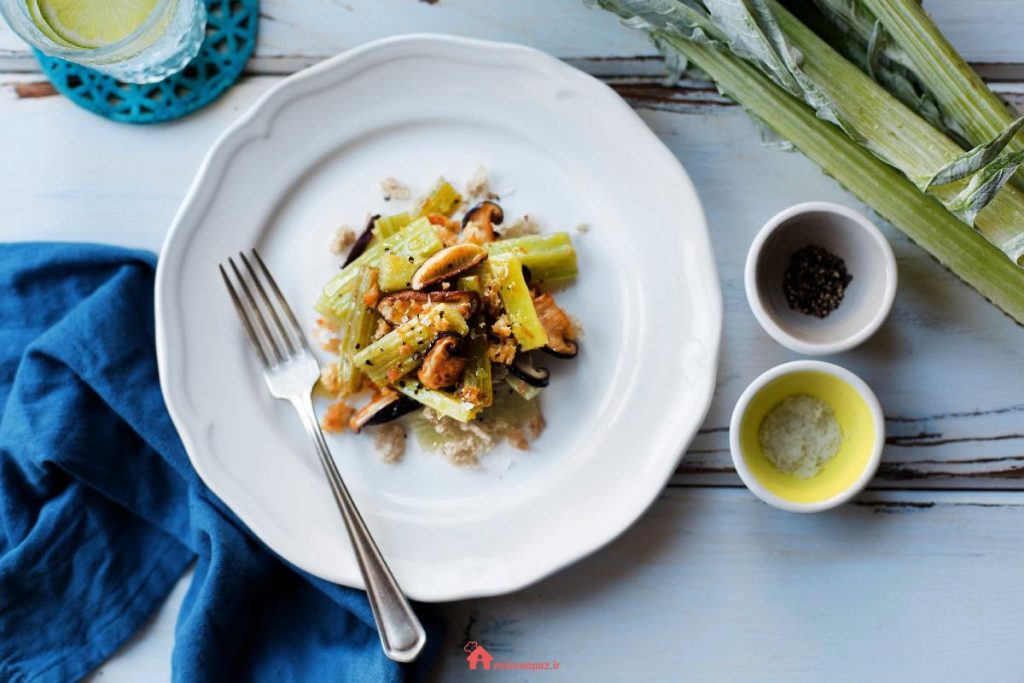 طرز تهیه خورش کنگر برای 4 تا 6 نفر + آموزش مرحله به مرحله