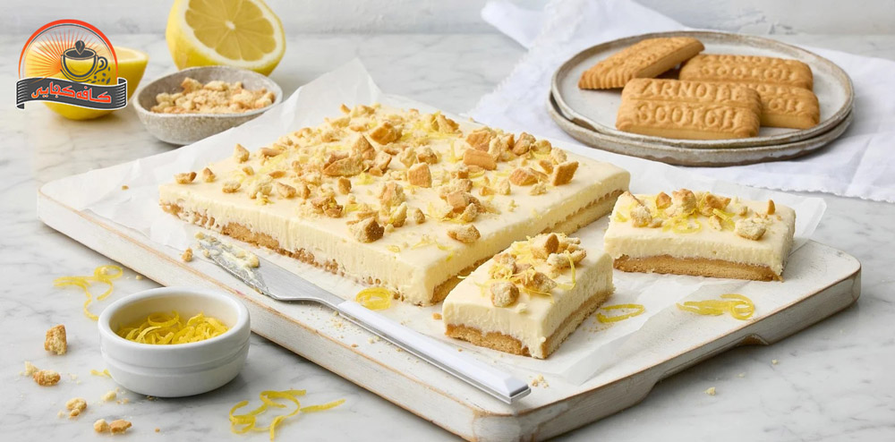 چیز کیک بیسکویتی: لذتی بی پایان برای عاشقان بیسکویت
