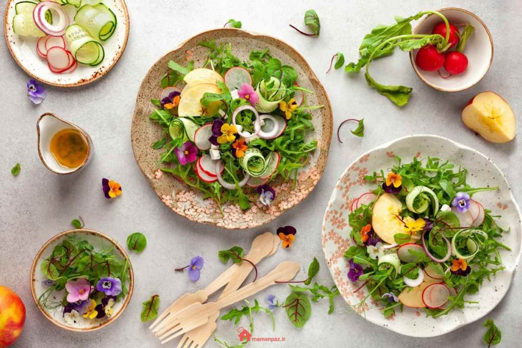۱۰ مدل غذای بهاری و بهترین رژیم غذایی فصل بهار