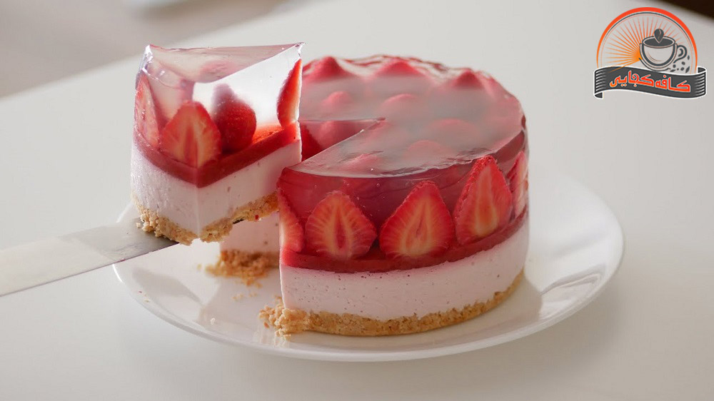 طرز تهیه چیز کیک ژله ای