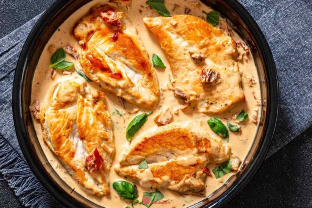 طرز تهیه 12 مدل خوراک فیله مرغ برای 2 تا 5 نفر