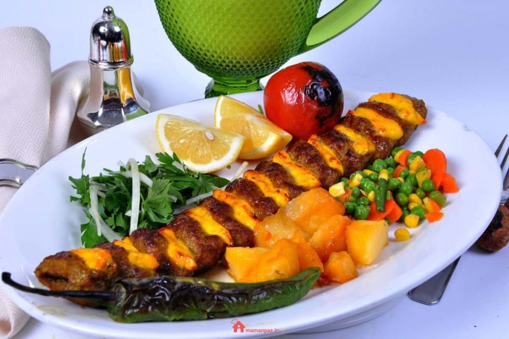 طرز تهیه کباب نگین دار برای 4 تا 8 نفر + فوت و فن