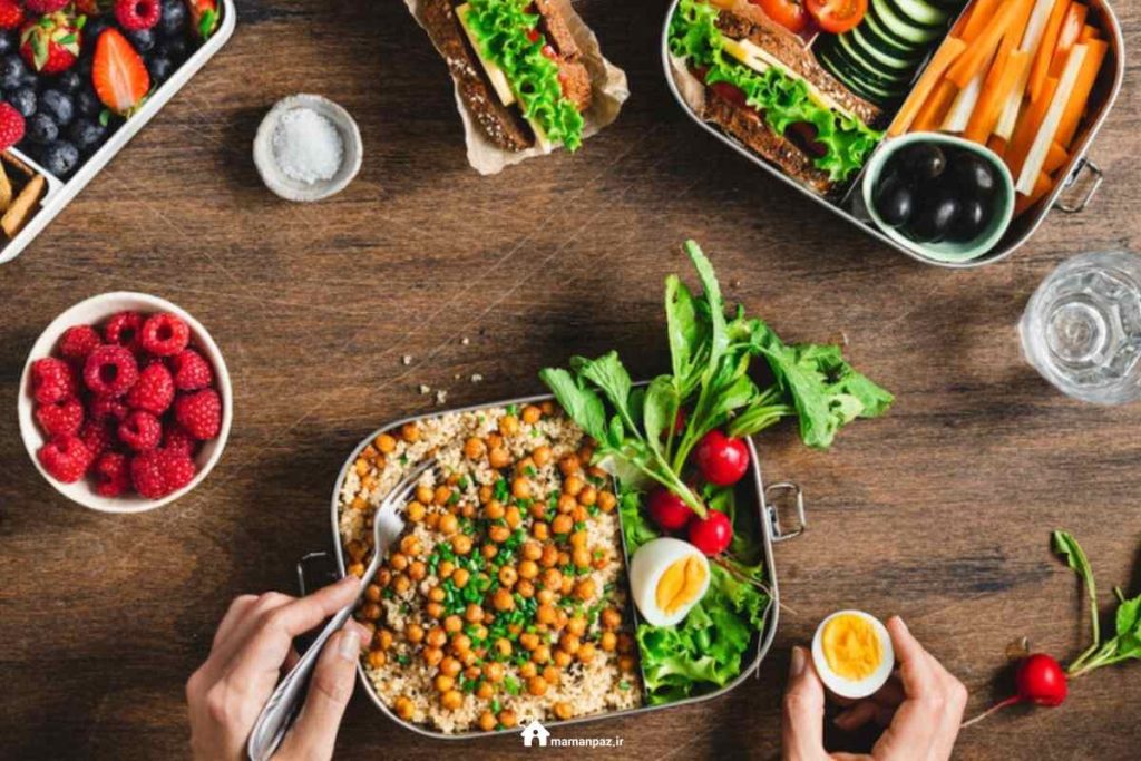 27 مدل غذا برای سرکار