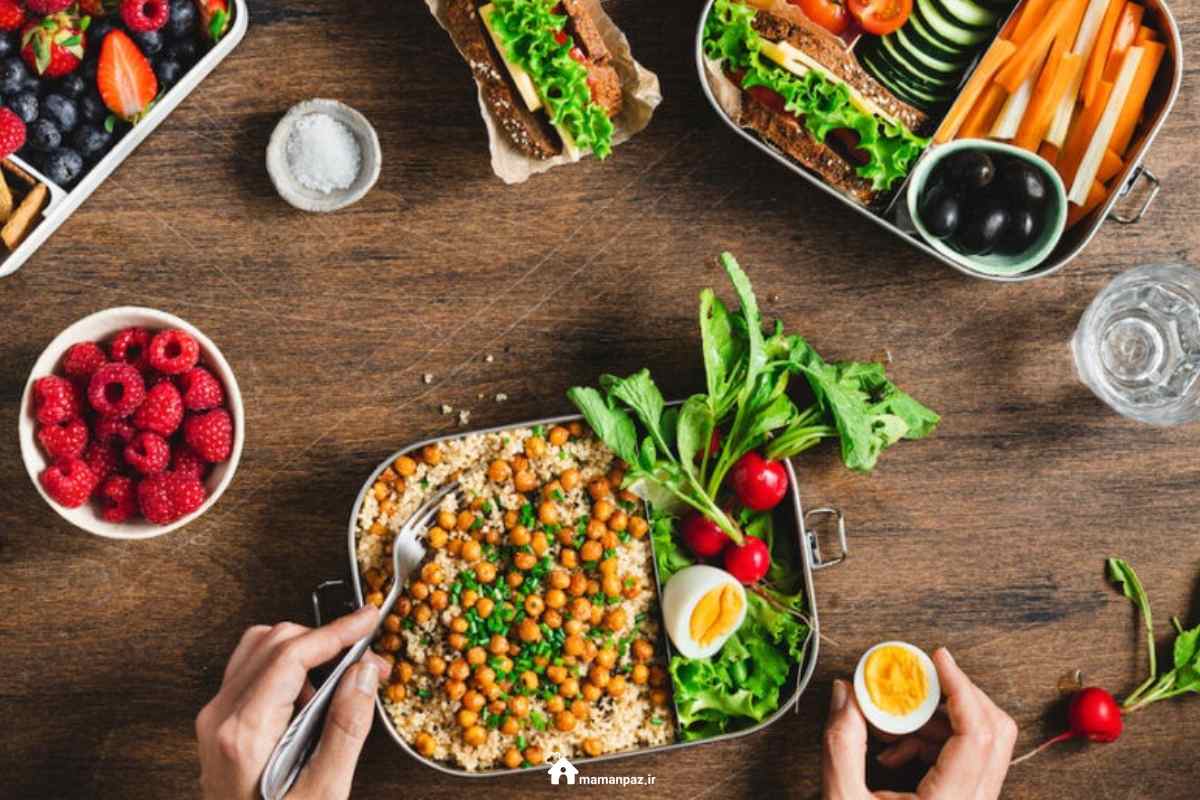 27 مدل غذا برای سرکار