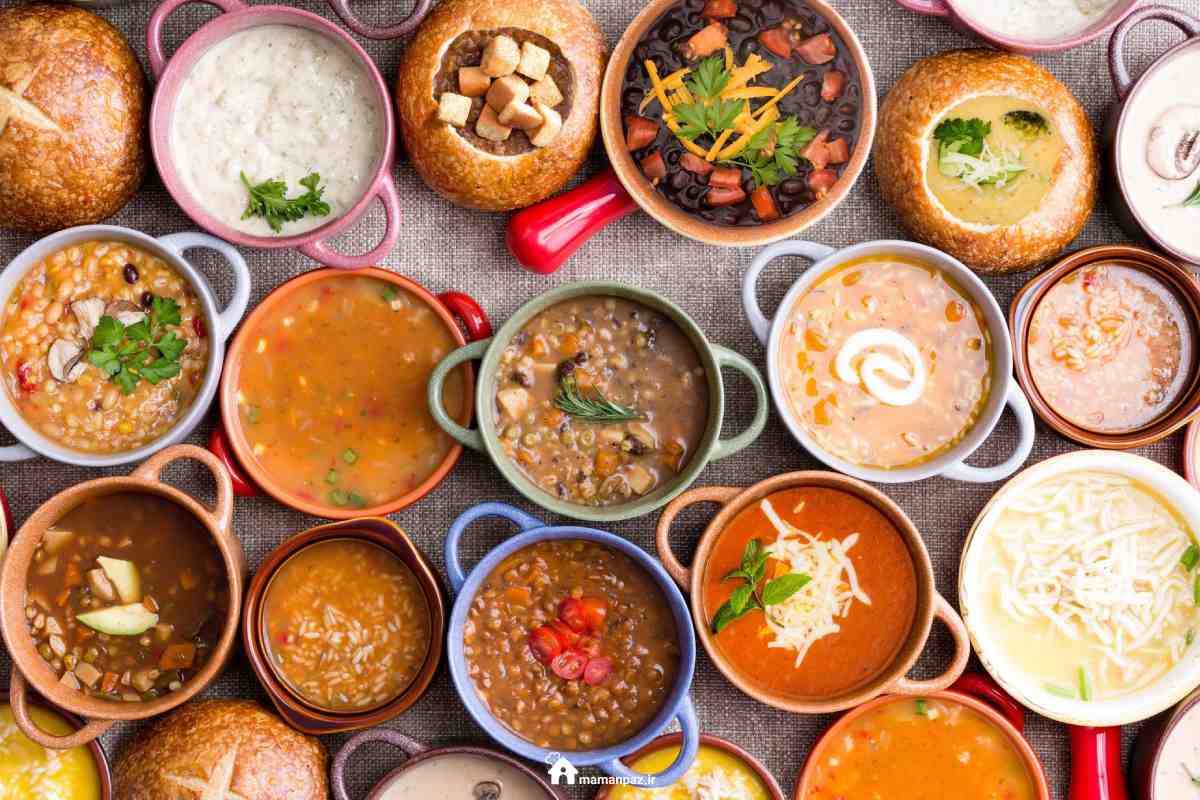 ۲۲ مدل از بهترین انواع سوپ برای سرماخوردگی
