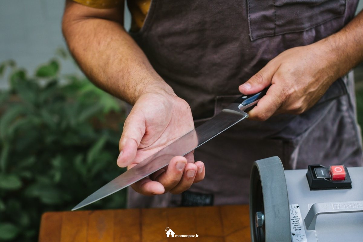 تیز کردن چاقو