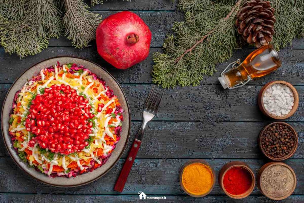 محبوب‌ترین خوراکی های شب یلدا