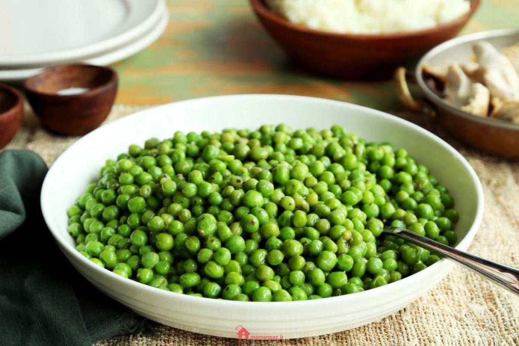 خوراک نخود فرنگی