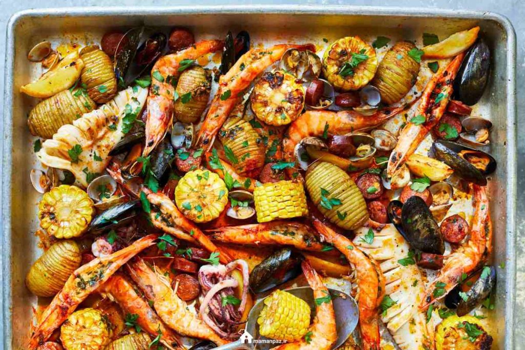 لیستی از غذاهای دریایی