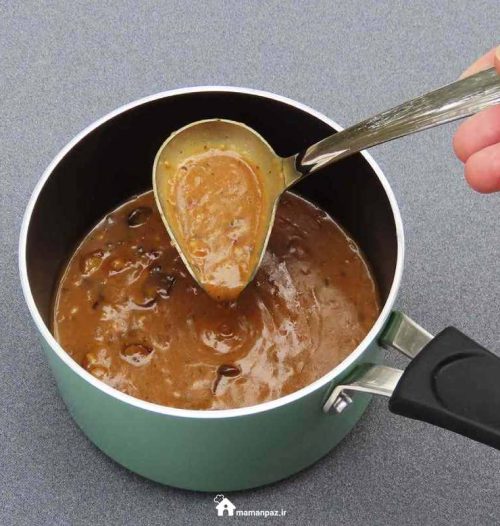 گرفتن روغن اضافی خورشت